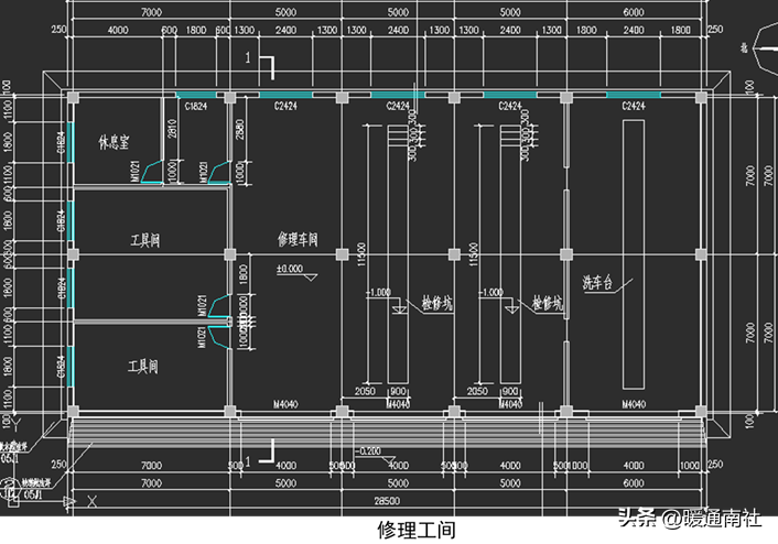 给排水、强弱电、采暖、消防等基本示图讲解