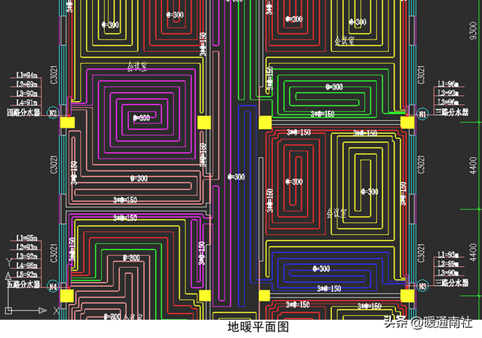 给排水、强弱电、采暖、消防等基本示图讲解