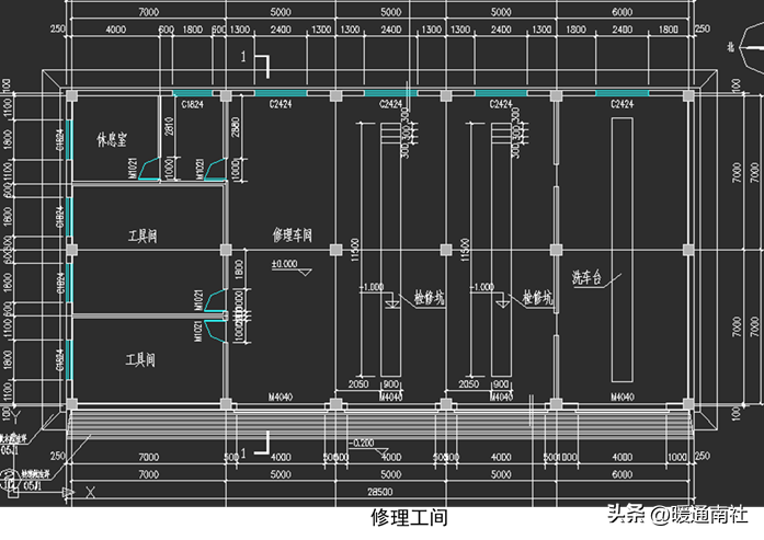 给排水、强弱电、采暖、消防等基本示图讲解